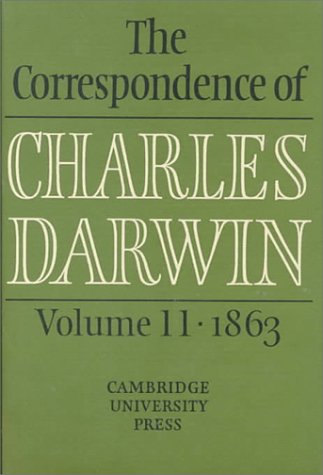 City Travel Guides Discounted  Books : The Correspondence of Charles Darwin: Volume 11, 1863: 1863 Vol 11 (The Correspondence of Charles Darwin)
