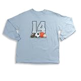 Mis Tee V-Us - Boys Long Sleeve Tee, Pale Blue