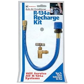InterDynamics MB-1CS R-134a Vehicle Recharge Kit with Hose & Nylon Quick Connect/Disconnect Fittings (1 Each)