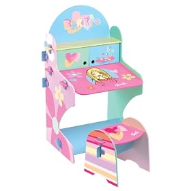 Sweet Barbie Desk & Stool