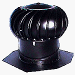 Lomanco #BIB14-BLK 14BLK Aluminum Turbine Vent