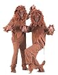 Lion Costume for Adult Fun for Wizard of Oz Themes (HEADPIECE Has Changed - the mftr has removed the ears - JUST ONE COSTUME) Still a Great Adult Lion!