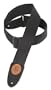 Levy's Leathers 2" Cotton Guitar Strap, Black
