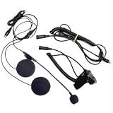 MIDLAND AVP-H1 OPEN FACE HELMET HEADSET W/ BOOM MIC
