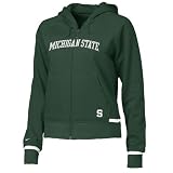 Nike Michigan State Spartans Green Ladies Classic Fleece Hoody Sweatshirt