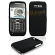 Solid Black Silicone Skin Cover Case Cell Phone Protector for Nokia E71
