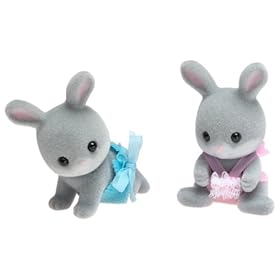  Calico Critters: Cottontail Rabbit Twins