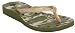 Capelli New York True Camo & Star Cut Out Sock Ladies Fashion Flip Flop