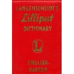 Dic Langenscheidt English-Danish Lilliput Dictionary (Lilliput dictionaries)