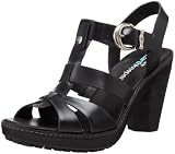 Timberland Women's 24669 Earthkeepers Chauncey Ankle-Strap Sandal,Black,8.5 M US