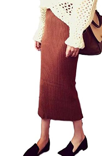 (レディス＆シープ)ladies and sheep タイトスカート 膝 丈 スカート ロング ペンシル スカート 黒