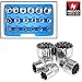 Pro-Grade 3/8 Drive Penta Universal Spline Socket Set - MM