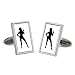 Girl With Gun Cufflinks