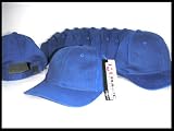 12 New Plain Royal Blue Buckle Golf Wholesale Hats