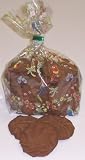 Gourmet Food : Scott's Cakes 1 lb. Chocoate Raspberry Shortbread Cookies in a Parrotville Bag