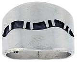 HOPI Design Sterling Silver Snake Ring