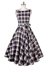 Cotton Vintage Evening Dress/Bridesmaid Dress/Prom Dress/Party Dress 