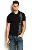 Armani Exchange Mens A|X Graphic Slub Polo