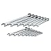 SK 86014 SuperKrome 16 Piece 6 Point 1/4-Inch to 1-1/4-Inch Combination Wrench Set