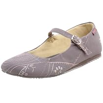 Sugar Women's Fortune Cookie Handkerchief Flat,Grey,9 M