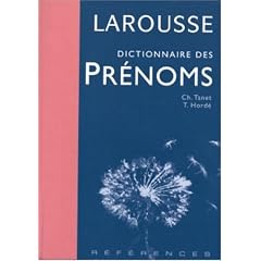 Dictionnaire des pr�noms