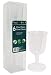 Kitchen & Housewares : Plastic Wine Glasses 5/Pk (6858)