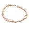 14K Freshwater Pearl Classic Bracelet -Pink
