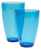 Zak Designs Grace Blue 8-Piece Tumbler Set, Service for 4 Zak Designs Grace Blue 8-Piece Tumbler Set, Service for 4