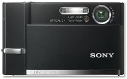 Sony Cybershot DSC-T50 7.2MP Digital Camera with 3x Optical Zoom (Black)