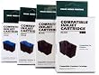 Reman Dell 7Y743 & 7Y745 Ink Cartridges * Pack of 4 * (2 Black, 2 Color) for A940 and A960 Printers