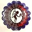 SunSationsTM Medium Fairy Wind Spinner - Color: Blue/Red