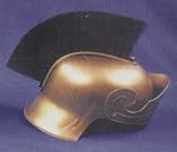 Roman HELMET, Gd W/BK BRUSH(G)