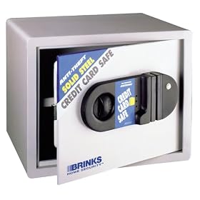 Brink's Home Security 5075 Credit Card Anti-Theft Safe