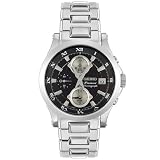 Seiko Men's Premier Chronograph Stainless Steel Watch #SNA585