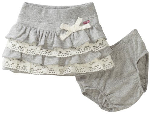 Roxy Kids Baby-girls Infant Good To Go Mini Ruffle Tiered Skirt