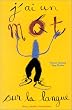 J'ai un mot sur la langue - S�lection du Comit� des mamans Hiver 2002 (6-9 ans)
