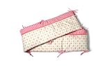 from Baby Boum Baby Boum Cotty Pink 100 cotton Long Patchwork Cot & Playpen Bumper (Pinks and Creams, 28 x 340cm) (Model 203COTTY49)