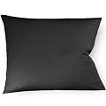 fleuresse Kissenbezug colours 9100-941, 40x60cm, Mako Satin, Farbe Schwarz, 100% Baumwolle, mit Rei�verschluss