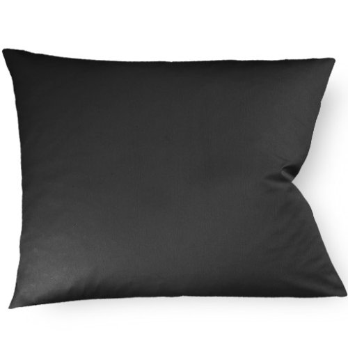 fleuresse Kissenbezug colours 9100-941, 40x60cm, Mako Satin, Farbe Schwarz, 100% Baumwolle, mit Rei&szlig;verschluss