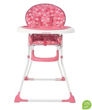 barcelona highchair - hearts