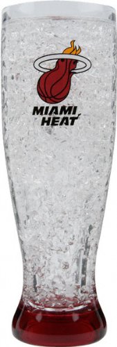 NBA Miami Heat 16-Ounce Crystal Freezer Pilsner