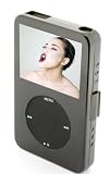 Tuff-Luv Aluminium metal case - ipod Classic (80GB/120GB) Black + screen protection