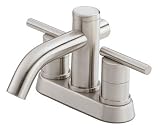Danze Parma Double-Handle Centerset Lavatory Faucet, Brushed Nickel #D305258BN