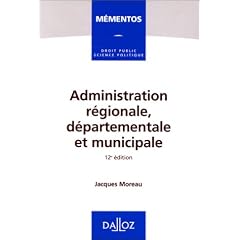 Administration r�gionale, d�partementale et municipale, 12e �dition