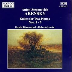 Arensky: Suites for Two Pianos
