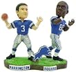 Detroit Lions Harrington & Rogers Forever Collectibles Bobble Mates - Football Sports Merchandise