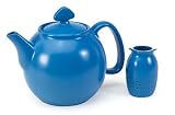 Review Chantal 92-TP13/I SF / Chantal Semi Gloss 1-1/5-Quart Tea Steep with Infuser, Cornflower Blue