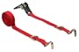 SecureLine 6315 15-Foot Ratchet Tie Down, Red