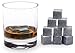 Xcellent Global Set of 9 Whiskey Chilling Rocks Soapstone Whiskey Stones Perfect for Wedding, Father's Day, Birthday or Gift Idea for Him, Carrying Bag Included M-HG066
