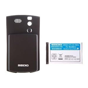 Seidio Innocell Extended Life Battery for BlackBerry Curve 8300, 8330 (Black) by Seidio